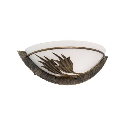 Aplique FLEUR 1xE14/60W/230V bronce