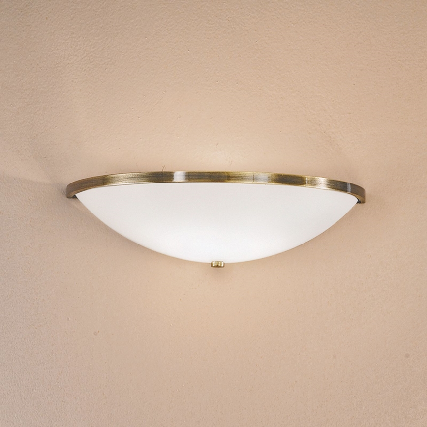 Aplique AIDA 1xE14/40W/230V bronce/pátina