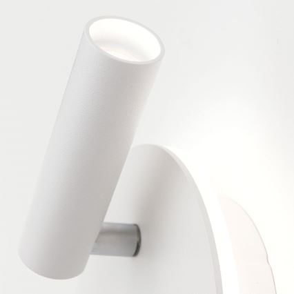 Foco LED de pared LENNY LED/6W/230V + LED/3W blanco