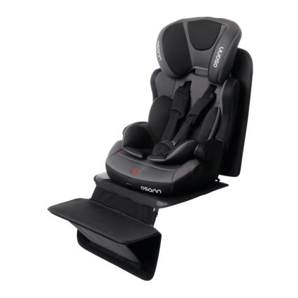 OSANN - Protector para debajo de la silla de coche infantil FeetUp, negro
