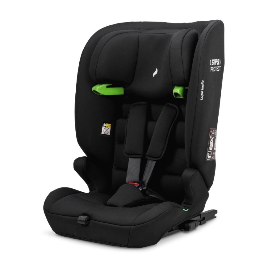 OSANN - Silla de coche Lupo Isofix i-Size 76-150 cm Negra