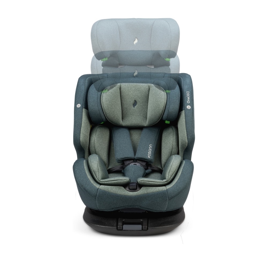OSANN - Silla de coche ONE 360 i-Size 40-150 cm Verde Universe