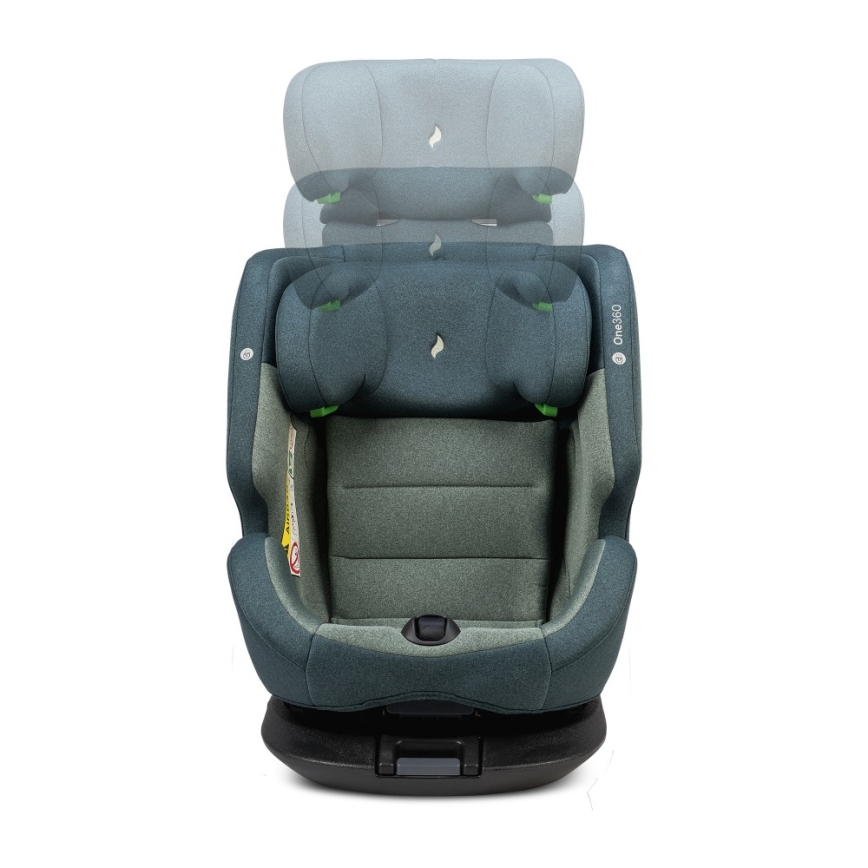 OSANN - Silla de coche ONE 360 i-Size 40-150 cm Verde Universe