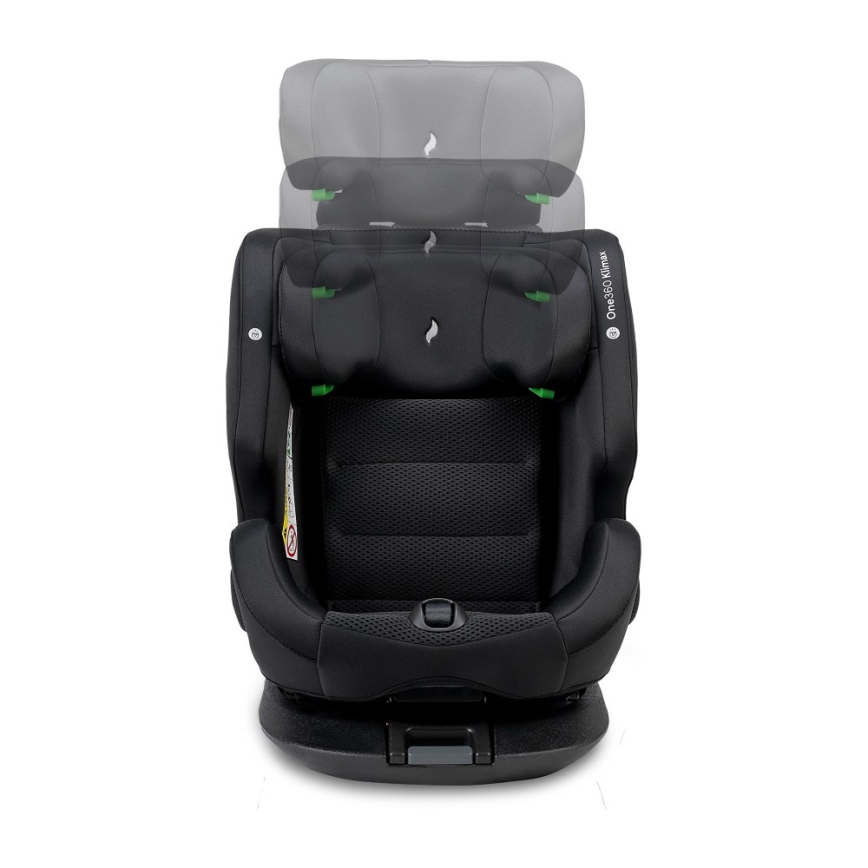 OSANN - Silla de coche ONE 360 Klimax i-Size 40-150 cm Negro total