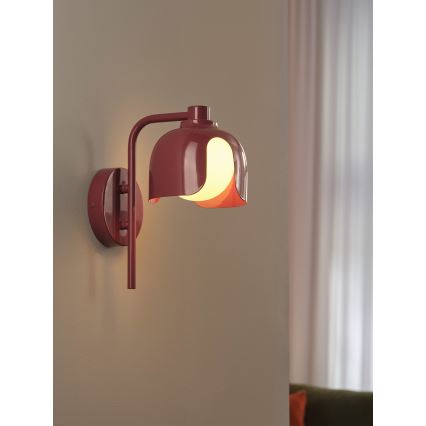 Osram - Aplique de pared DECOR COROLLE 1xG9/20W/230V rojo