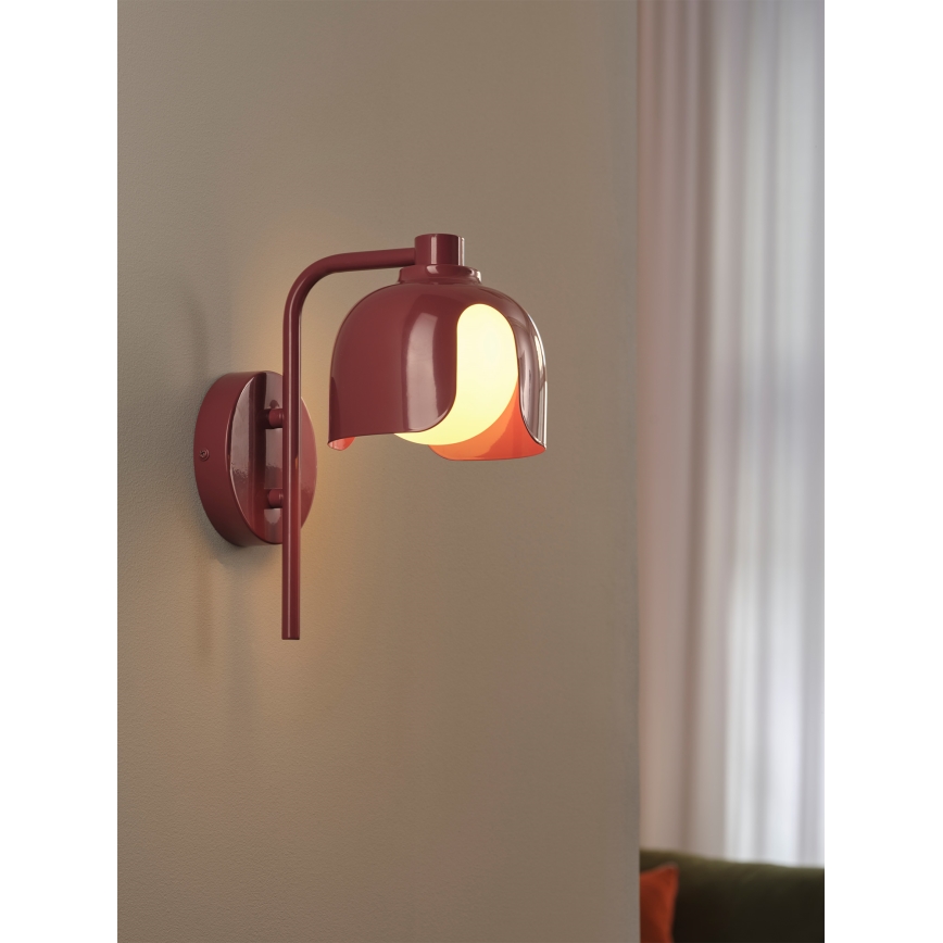 Osram - Aplique de pared DECOR COROLLE 1xG9/20W/230V rojo