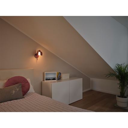 Osram - Aplique de pared DECOR COROLLE 1xG9/20W/230V rojo