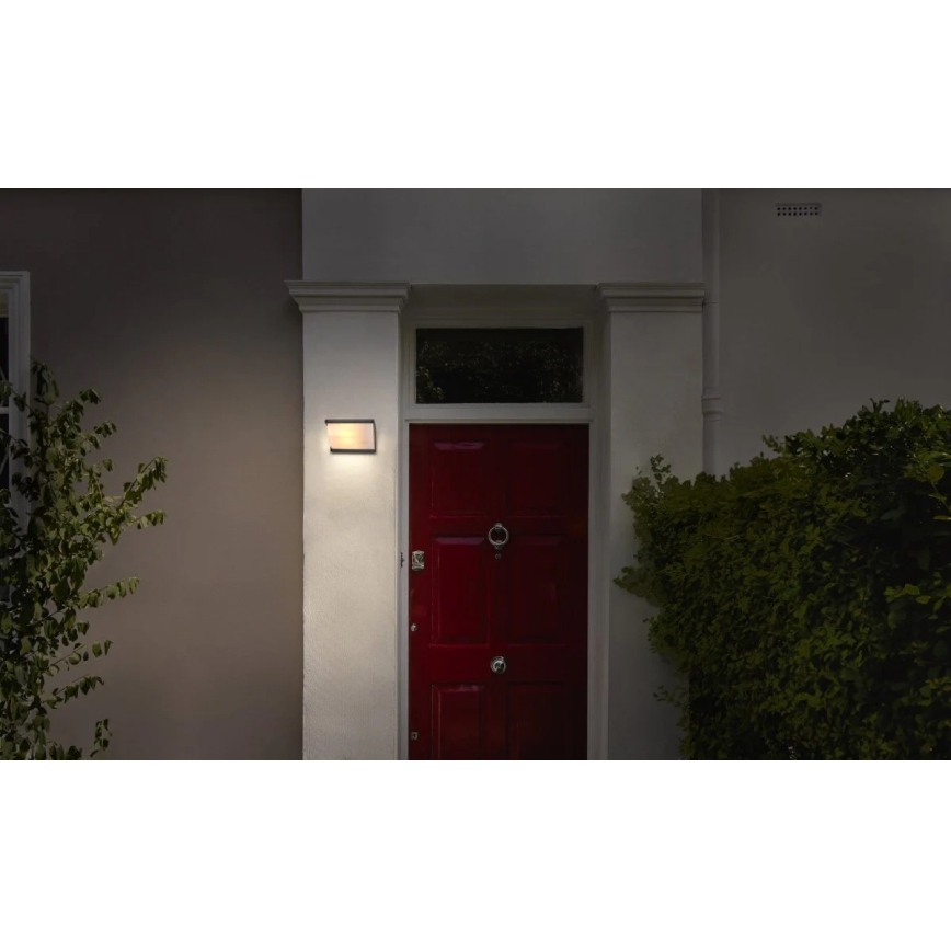 Osram - Aplique de pared exterior ENDURA CLASSIC 1xE27/40W/230V IP54 antracita