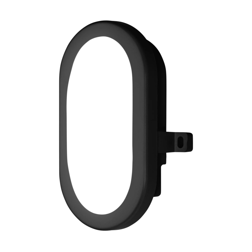 Osram - Aplique de pared exterior LED BULKHEAD/6W/230V IP54 negro