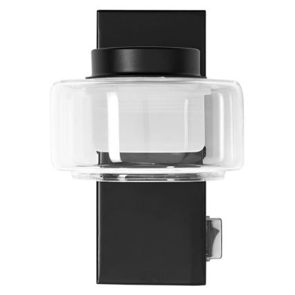 Osram - Aplique de pared para baño ORBIS FLAME LED/5,5W/230V 3000/4000K IP44 negro