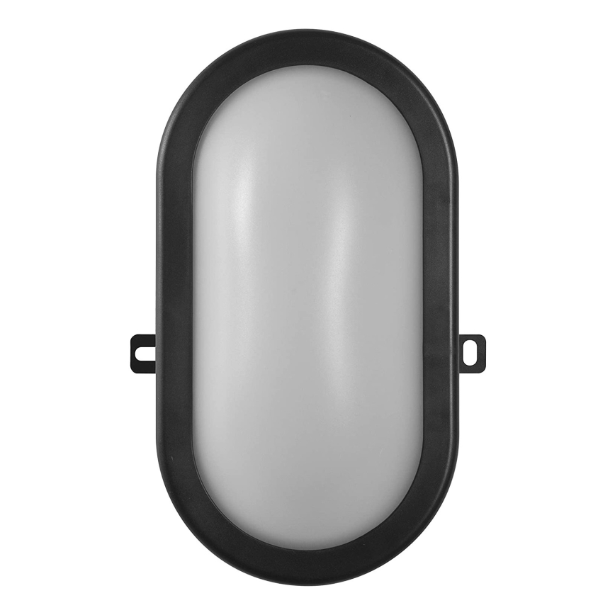 Osram - Aplique de pared LED para exterior BULKHEAD LED/11W/230V IP54 negro
