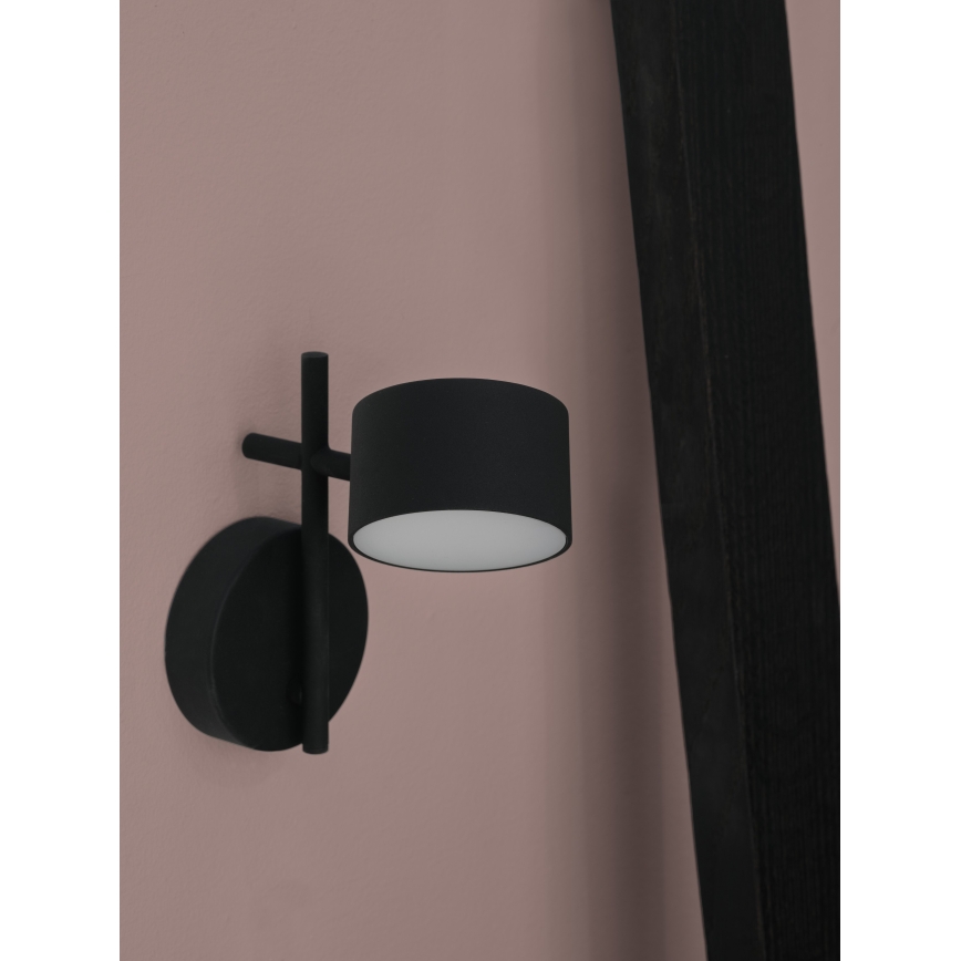 Osram - Aplique LED de pared regulable con control táctil DECOR KYOTO LED/12W/230V CRI 90 negro