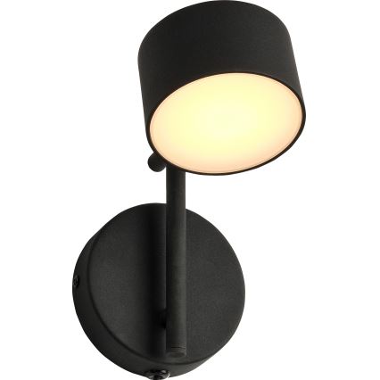 Osram - Aplique LED de pared regulable con control táctil DECOR KYOTO LED/12W/230V CRI 90 negro