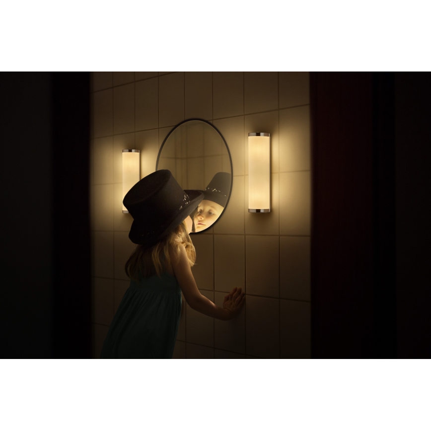 Osram - Aplique de pared para baño BATHROOM CLASSIC 2xE14/12W/230V IP44 cromo brillante
