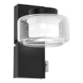 Osram - Aplique de pared para baño ORBIS FLAME LED/5,5W/230V 3000/4000K IP44 negro