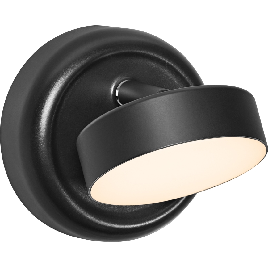 Osram - Aplique de pared LED recargable táctil regulable NIGHTLUX LED/1,8W/5V negro