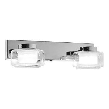 Osram - Aplique LED de pared para baño ORBIS FLAME 2xLED/5,5W/230V 3000/4000K IP44 cromado brillante