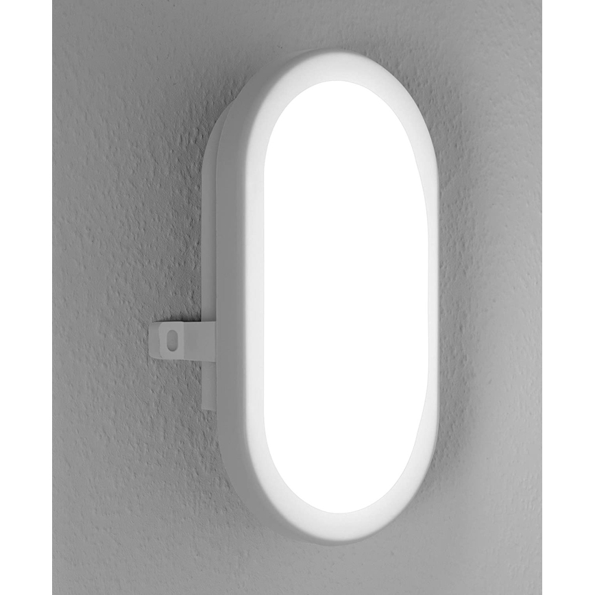 Osram - Aplique LED de pared para exterior BULKHEAD LED/11W/230V IP54 blanco