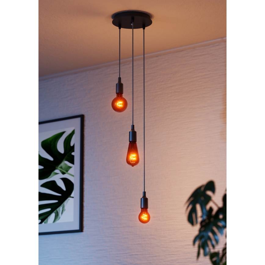 Osram - Cable de alimentación PENDULUM BELL 1xE27/15W/230V negro