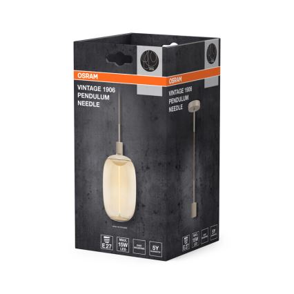Osram - Cable de alimentación PENDULUM NEEDLE 1xE27/15W/230V