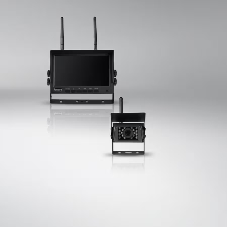 Osram - Cámara de marcha atrás ROADSIGHT OWRCS7 Full HD 1080p 12/24V IP67