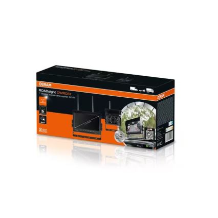Osram - Cámara de marcha atrás ROADSIGHT OWRCS7 Full HD 1080p 12/24V IP67
