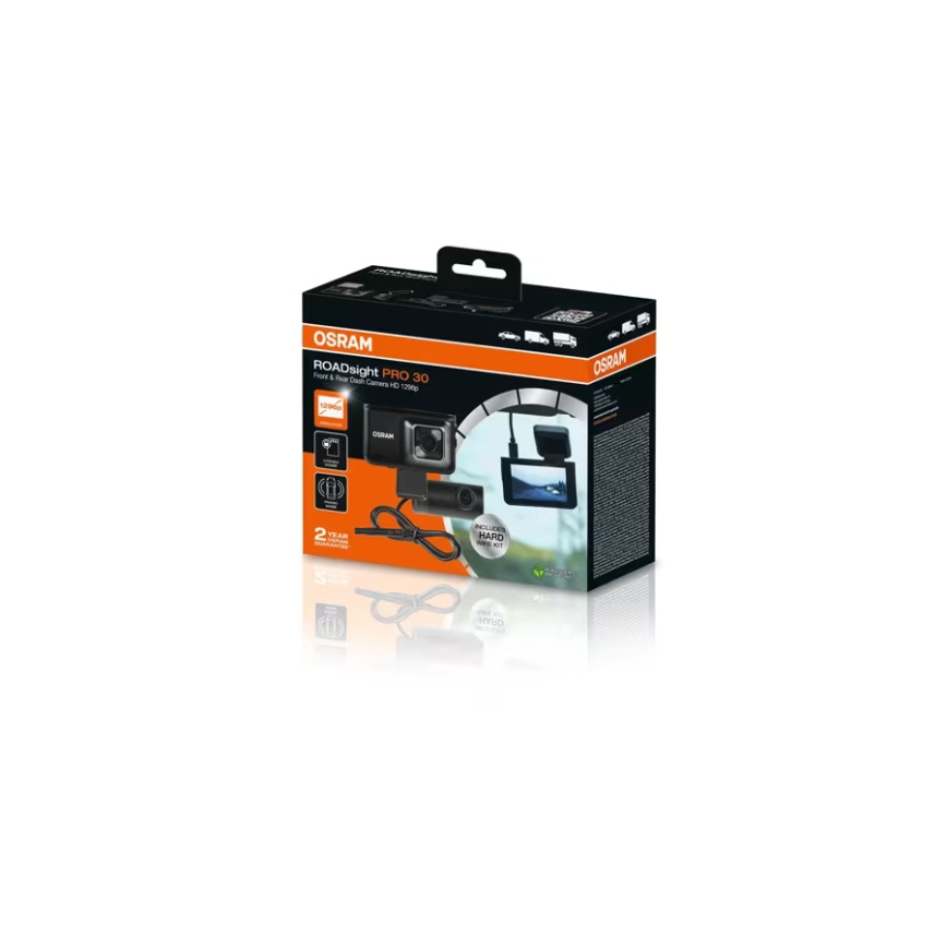 Osram - Cámara para coche ROADSIGHT PRO 30 Full HD 1080p 12/24V