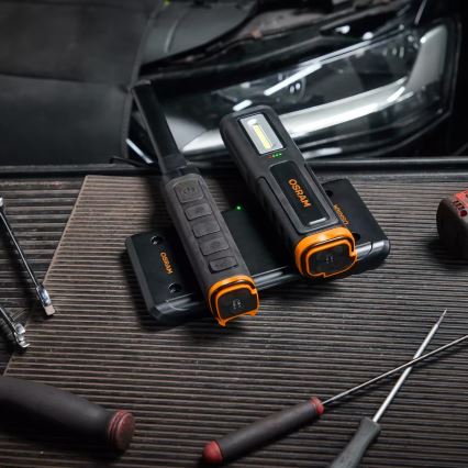 Osram - Cargador magnético inalámbrico LEDINSPECT DUAL CHARGE PAD 5V