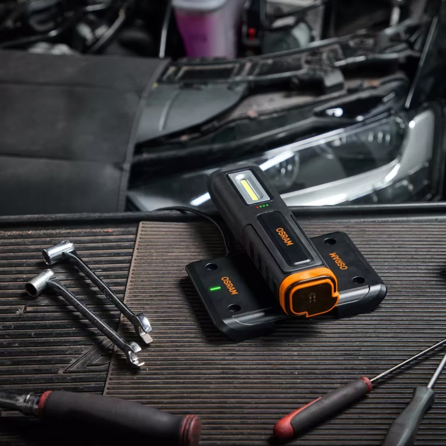 Osram - Cargador magnético inalámbrico LEDINSPECT DUAL CHARGE PAD 5V