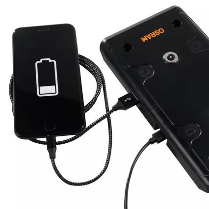 Osram - Cargador magnético inalámbrico LEDINSPECT DUAL CHARGE PAD 5V