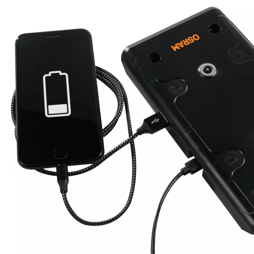 Osram - Cargador magnético inalámbrico LEDINSPECT DUAL CHARGE PAD 5V