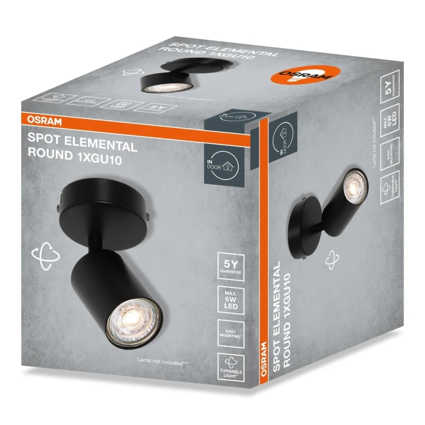 Osram - Foco ELEMENTAL 1xGU10/6W/230V