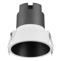 Osram - Foco empotrable LED SPOT TWIST 10 W / 230 V, 3000 K, Ø 9,3 cm, blanco/negro