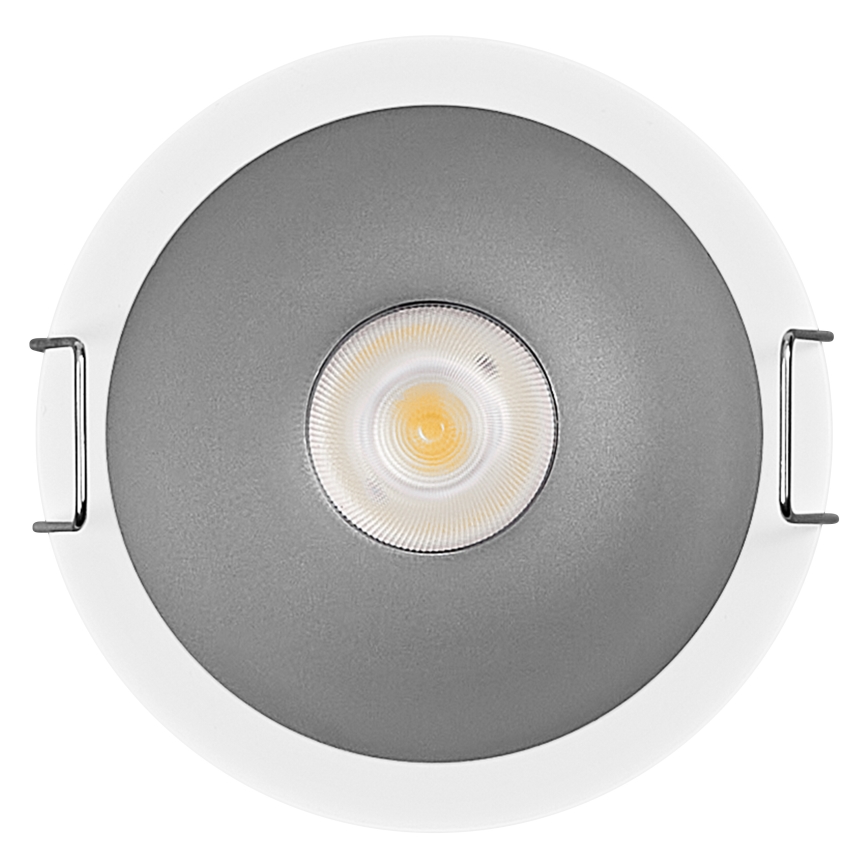 Osram - Downlight empotrado LED SPOT TWIST LED/5W/230V 3000K Ø 7 cm blanco/plateado