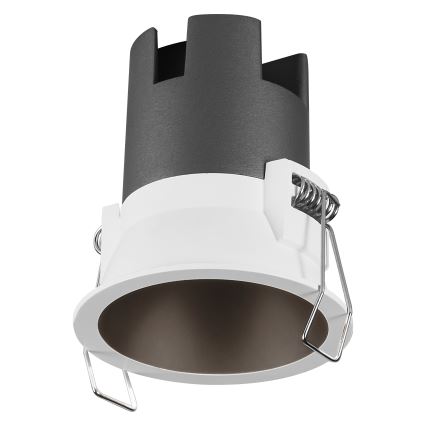 Osram - Foco empotrado LED SPOT TWIST LED/5W/230V 3000K diám. 7 cm blanco/negro