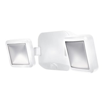 Osram - Foco LED de pared para exterior con sensor BATTERY 2xLED/5W/4xD IP54