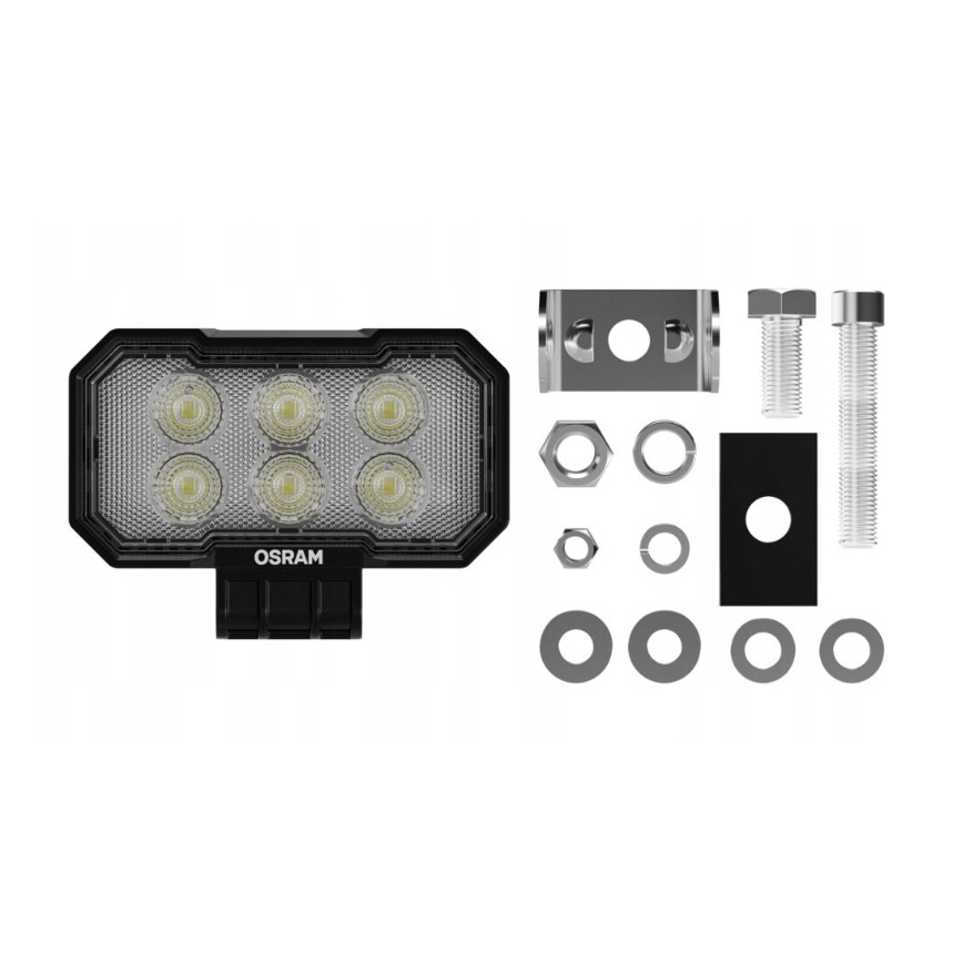 Osram - Foco LED para vehículo RECT WL VX100-WD LED/26W/12/24V IP69 6000K