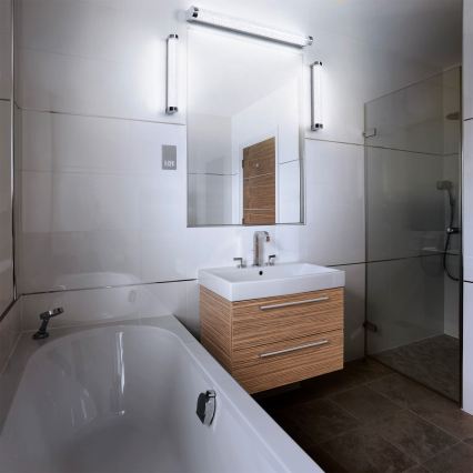 Osram - Iluminación LED regulable para espejo de baño ORBIS TUBE LED/12W/230V 3000/4000K 60 cm IP44 cromo mate