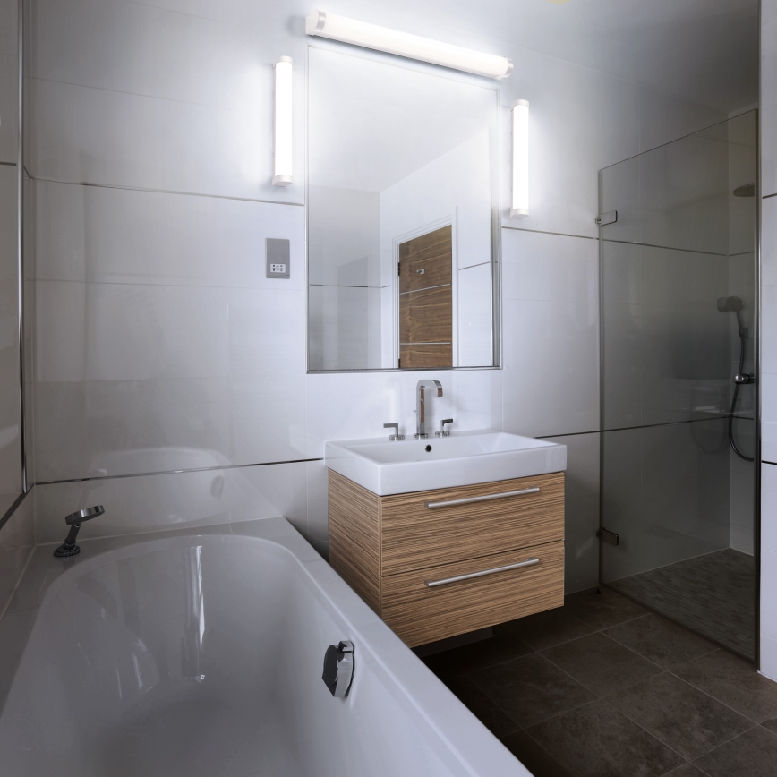 Osram - Iluminación LED regulable para espejo ORBIS TUBE LED/12W/230V 60 cm IP44 blanco