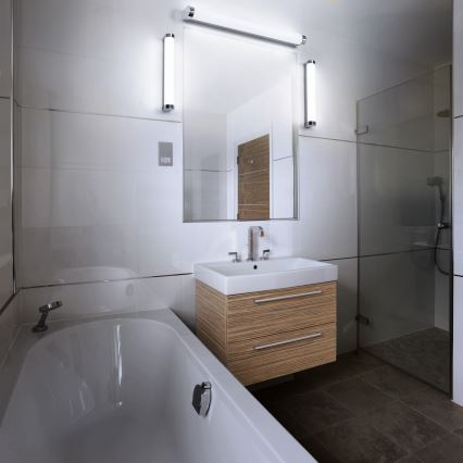 Osram - Iluminación para espejo LED regulable ORBIS TUBE LED/9W/230V 40 cm IP44 acabado cromado brillante