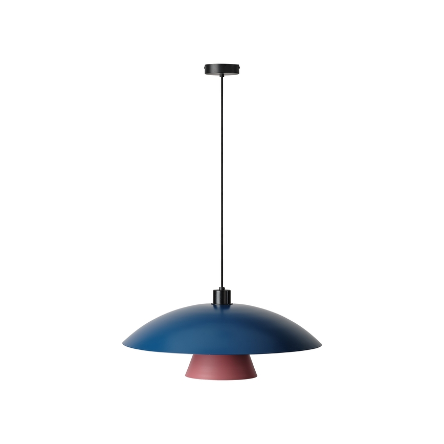 Osram - Lámpara colgante con cable DECOR FLYING MUSHROOM 1xE27/25W/230V Ø 50 cm azul