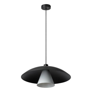 Osram - Lámpara colgante con cable DECOR FLYING MUSHROOM 1xE27/25W/230V Ø 50 cm negra