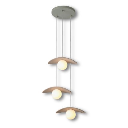 Osram - Lámpara colgante con cable DECOR PEARL 3xG9/5W/230V beige