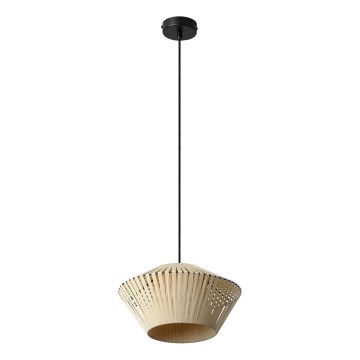 Osram - Lámpara colgante con cable DECOR STRIPES 1xE27/10W/230V, diámetro 30,5 cm, beige