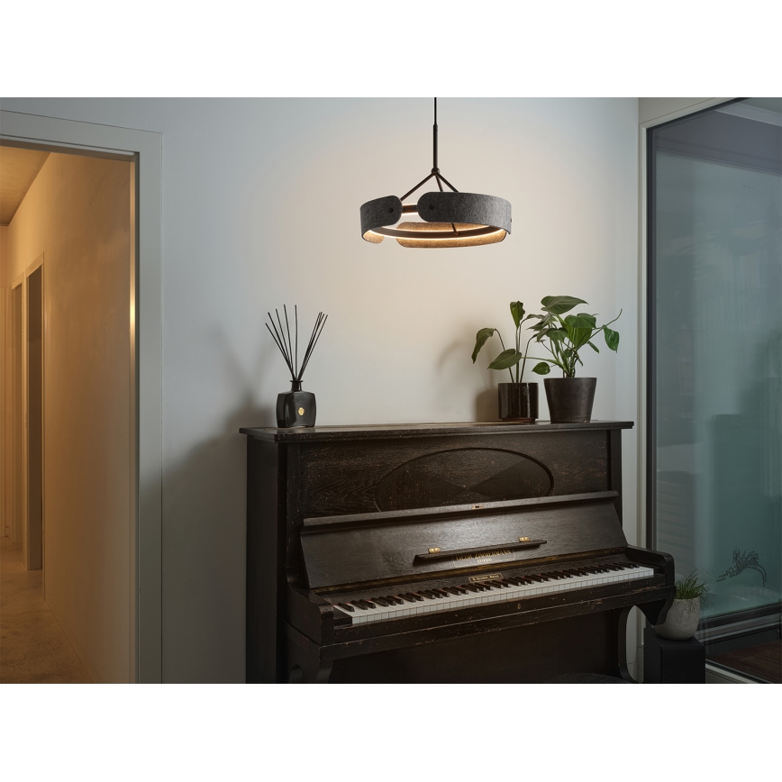 Osram - Lámpara colgante LED con cable DECOR CURVE LED/33W/230V, gris