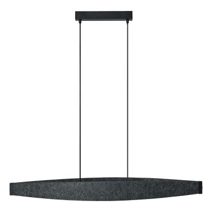 Osram - Lámpara colgante LED con cable DECOR FLAT LED/23W/230V gris