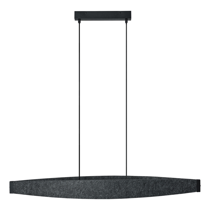 Osram - Lámpara colgante LED con cable DECOR FLAT LED/23W/230V gris