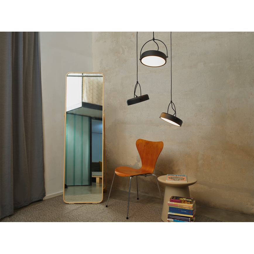 Osram - Lámpara colgante LED con cable DECOR PUCK 3xLED/12W/230V CRI 90 negra