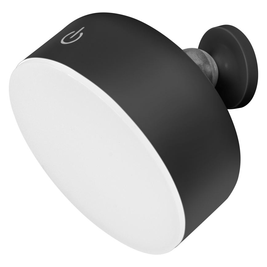 Osram - Lámpara de escritorio LED recargable y regulable 3 en 1 DECOR HELPER LED/1,8W/5V negra