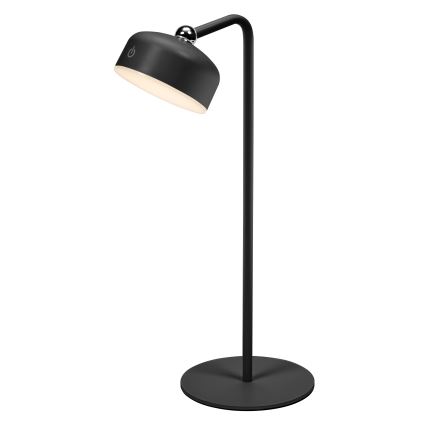 Osram - Lámpara de escritorio LED recargable y regulable 3 en 1 DECOR HELPER LED/1,8W/5V negra